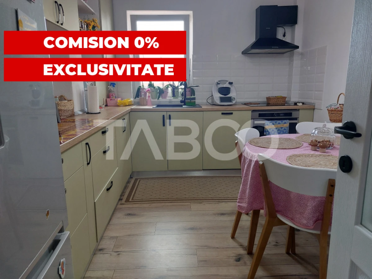 Te muti imediat- Comision 0% 3 camere 2 bai balcon pivnita Cisnadie - 1