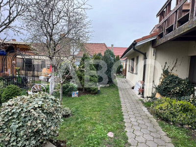 Casa cu acces auto 2 apartamente separate garaj zona Piata Cluj Sibiu