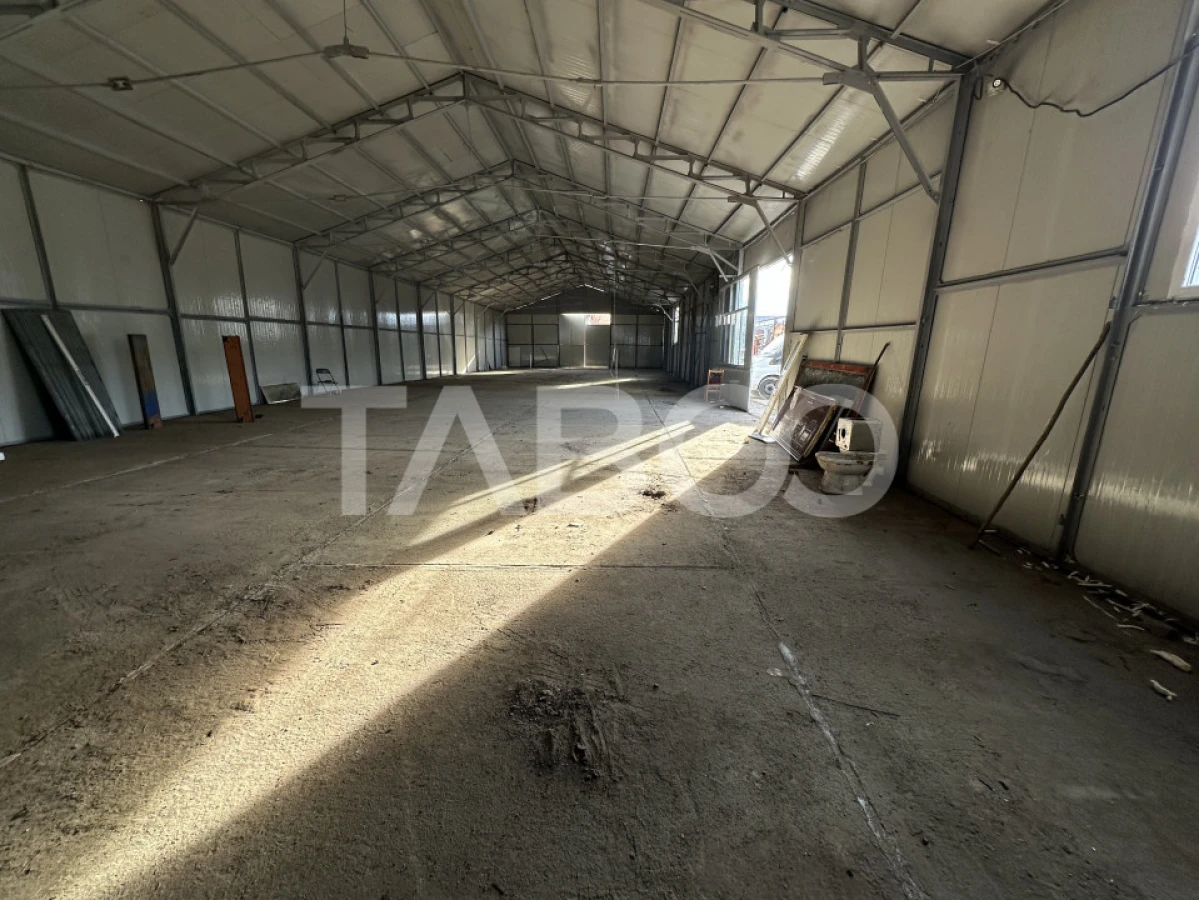 Hala recent renovata 300 mp de inchiriat zona Industriala in Fagaras - 3