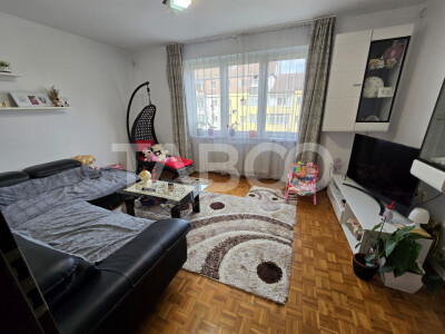 Apartament 2 camere de vanzare mobilat cu balcon in Terezian Sibiu