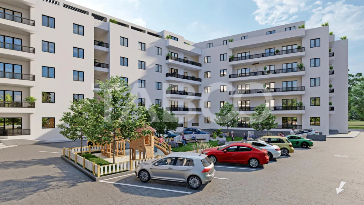 Apartament 83 mpu cu 3 camere decomandate 2 bai 2 balcoane SIBIU - 3