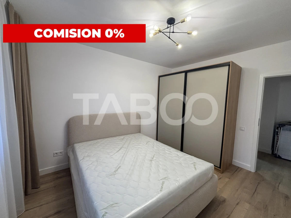 Apartament 2 camere 60 mpu etaj 8 mobilat si utilat Rahovei Sibiu - 1