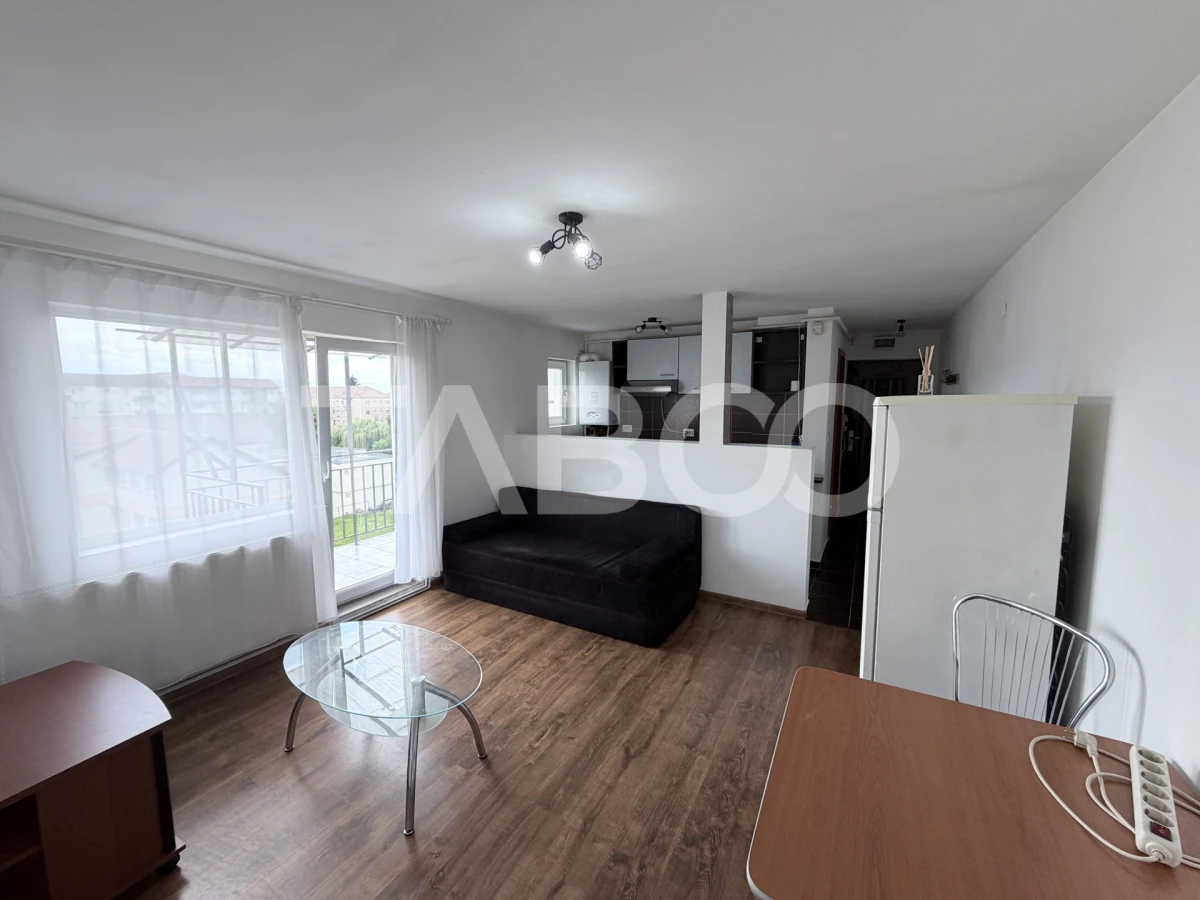 Apartament cu balcon in zona premium 36 mp utili Fratii Buzesti Sibiu - 1