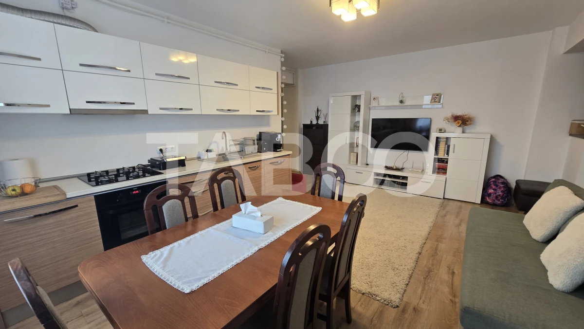 Apartament de vanzare 3 camere decomandate mobilat utilat Turnisor - 3