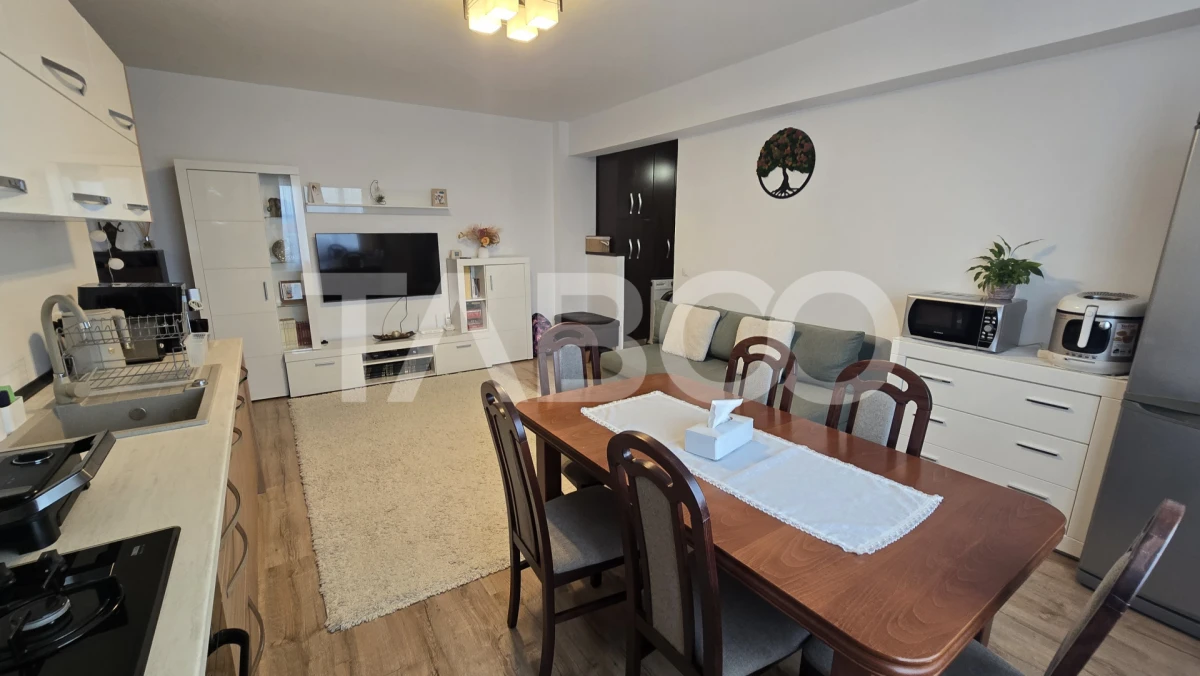 Apartament de vanzare 3 camere decomandate mobilat utilat Turnisor - 2