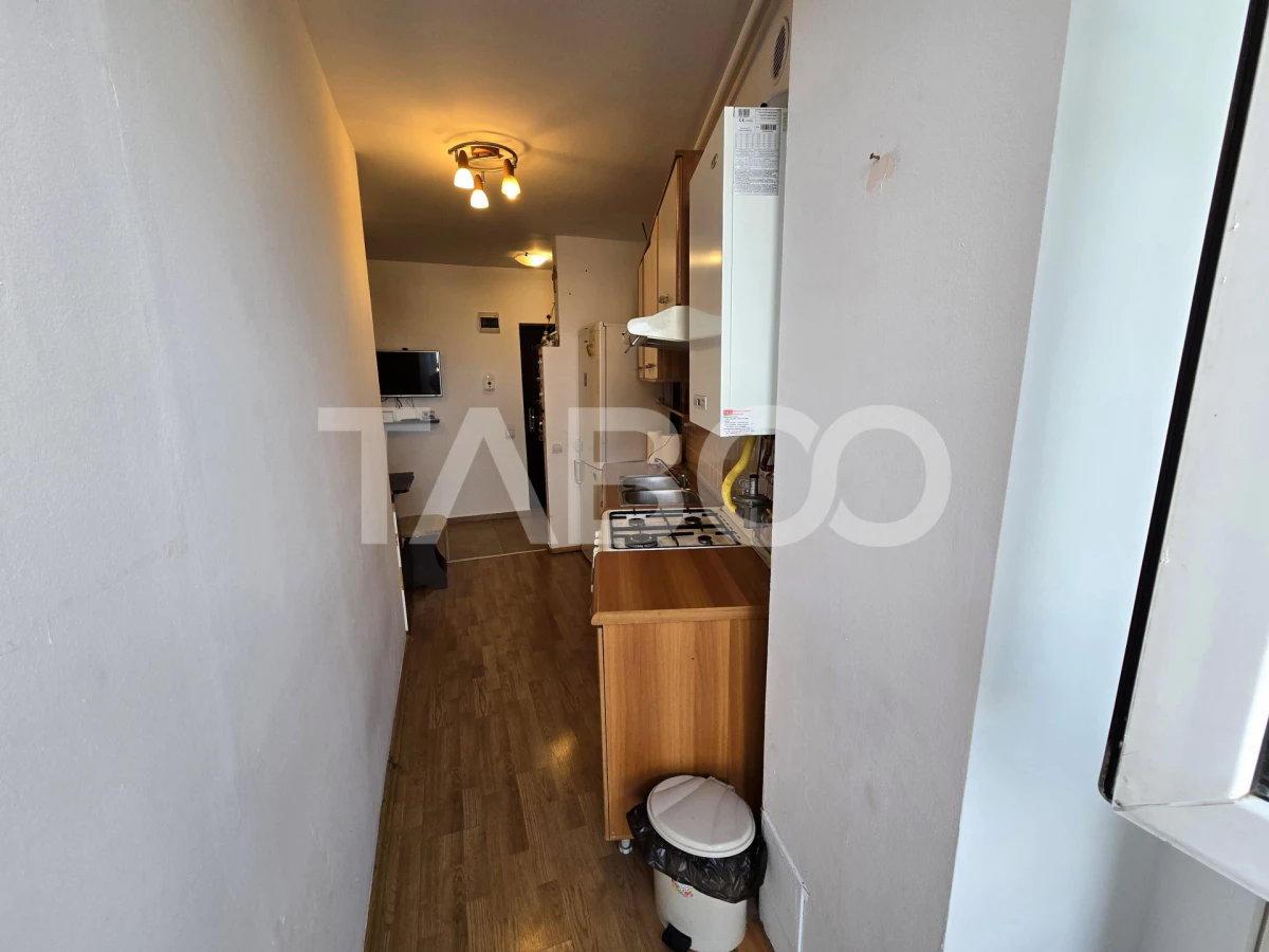 Apartament decomandat 2 camere mobilat etaj 3 cu lift Turnisor Sibiu - 10