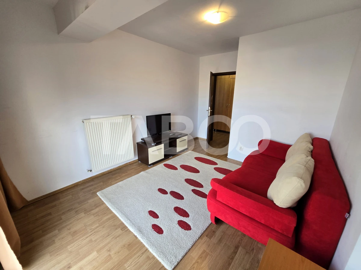 Apartament decomandat 2 camere mobilat etaj 3 cu lift Turnisor Sibiu - 2