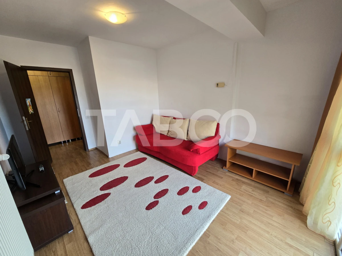 Apartament decomandat 2 camere mobilat etaj 3 cu lift Turnisor Sibiu - 1
