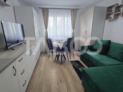 Garsoniera noua de vanzare mobilata utilata in zona Lazaret Sibiu