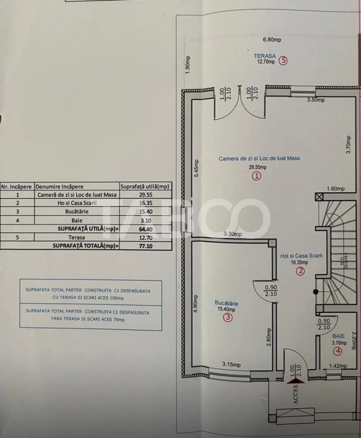Casa tip duplex 4 camere moderna de zona Arhitectilor Sibiu - 10