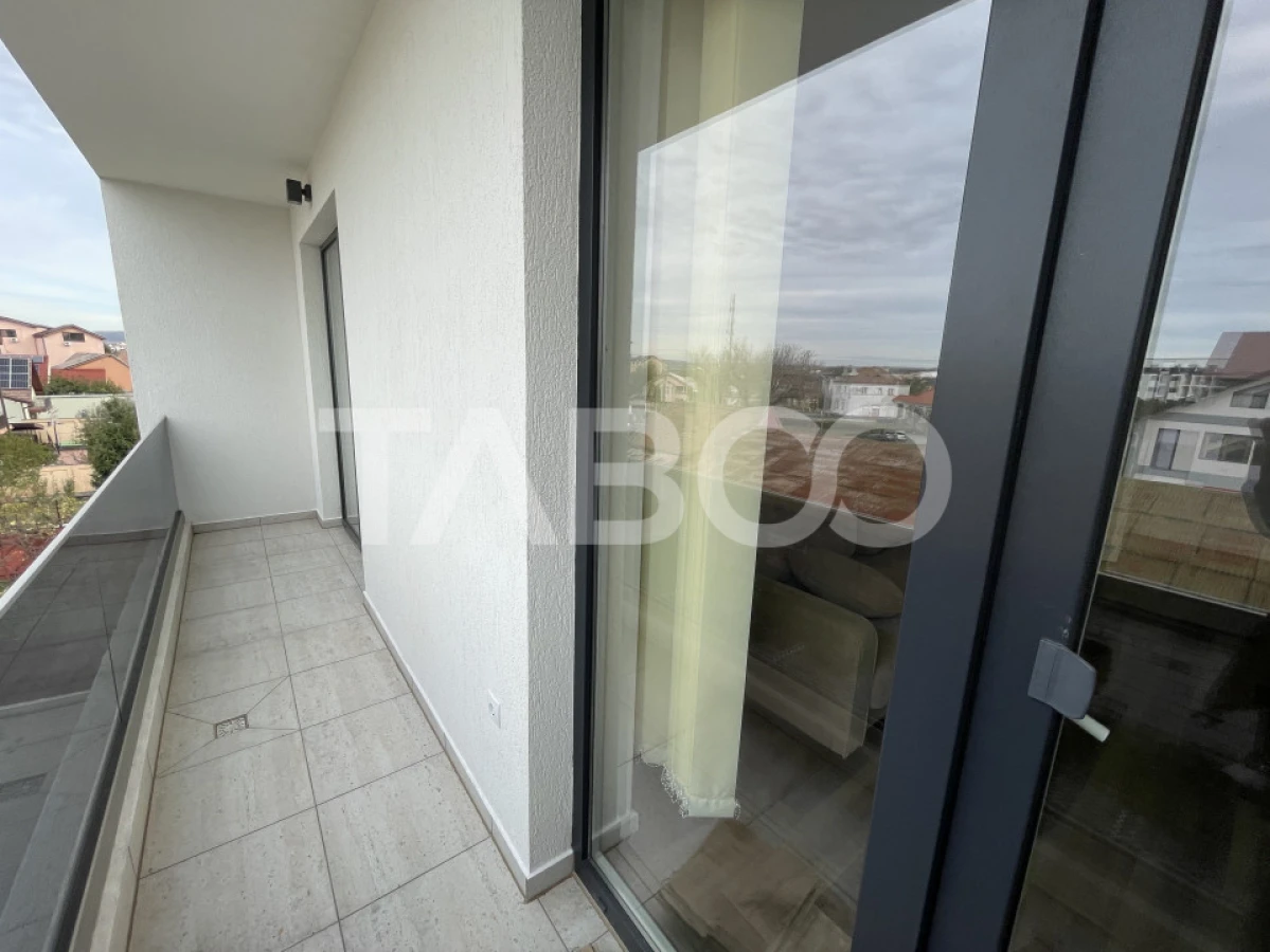 Apartament decomandat cu 2 camere etaj 2 60 mp balcon parcare Sibiu - 6