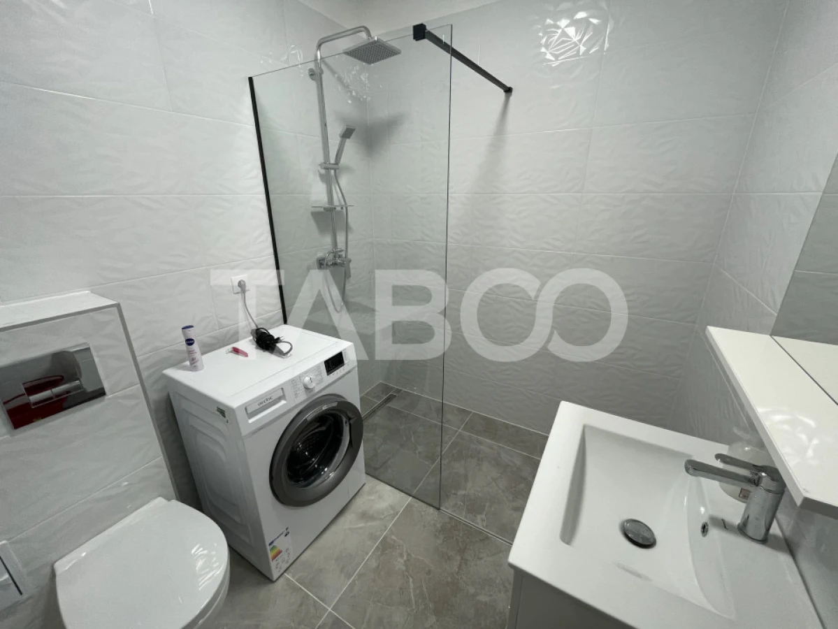 Apartament decomandat cu 2 camere etaj 2 60 mp balcon parcare Sibiu - 5