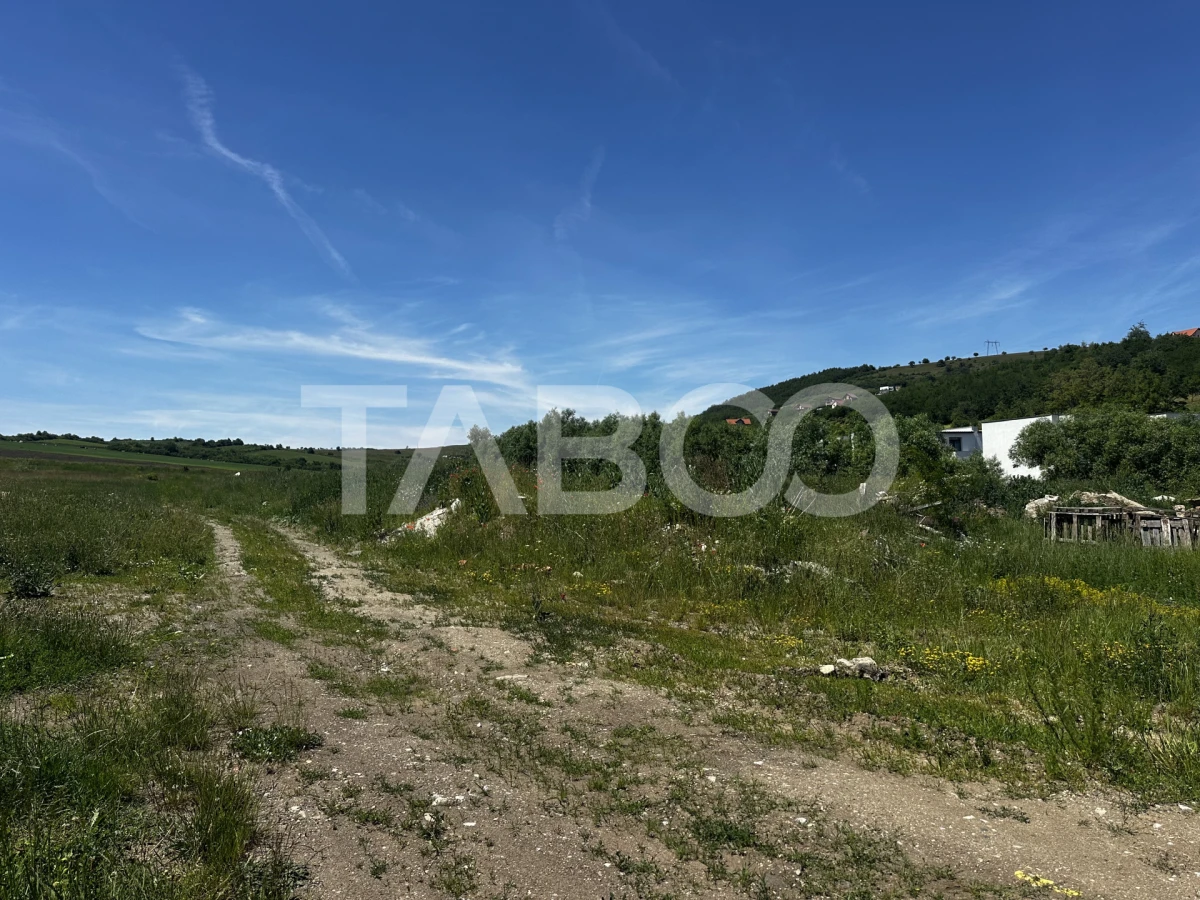 Teren intravilan parcelat cu PUZ de vanzare in Sura Mare - 1