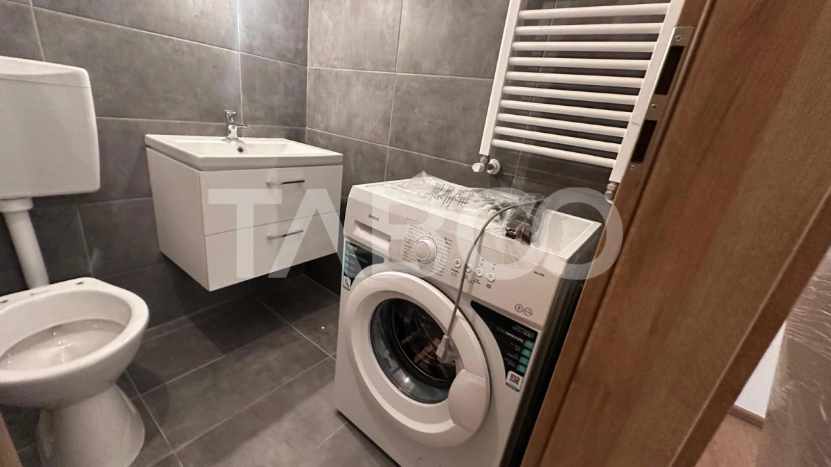 Apartament 3 camere modern 2 bai loc parcare zona Doamna stanca Sibiu - 7
