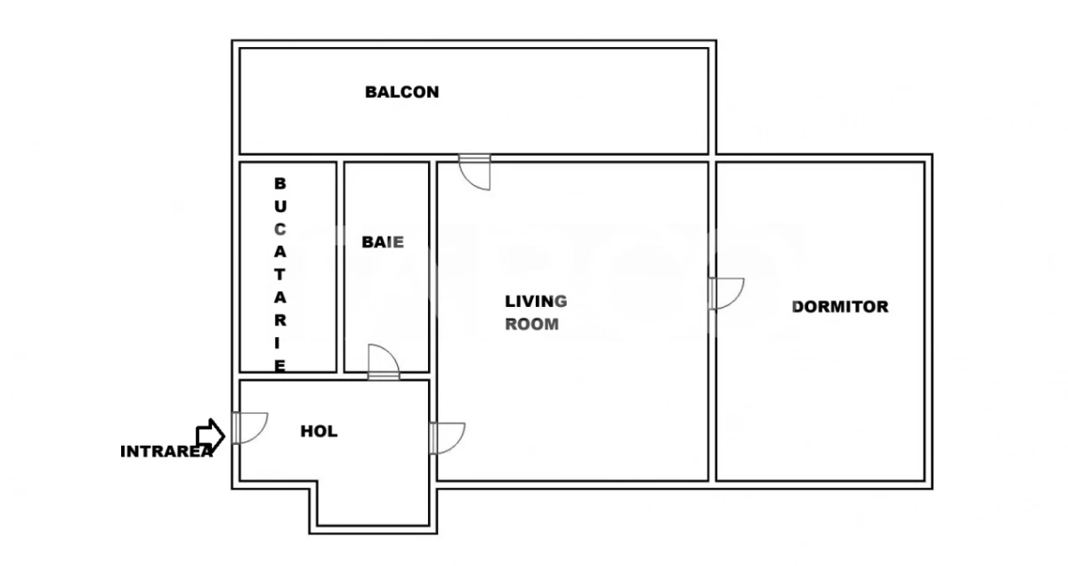 Apartament de vanzare 2 camere balcon etaj intermediar - 4