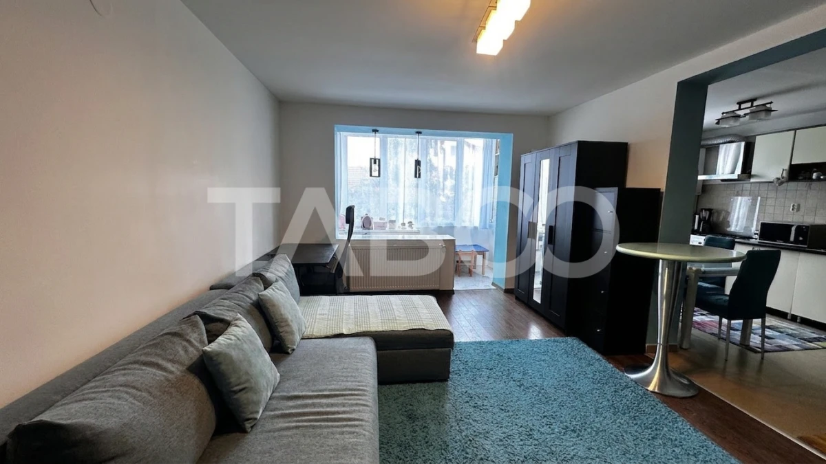 Apartament mobilat utilat 2 camere 2 locuri de parcare Calea Cisnadiei - 6