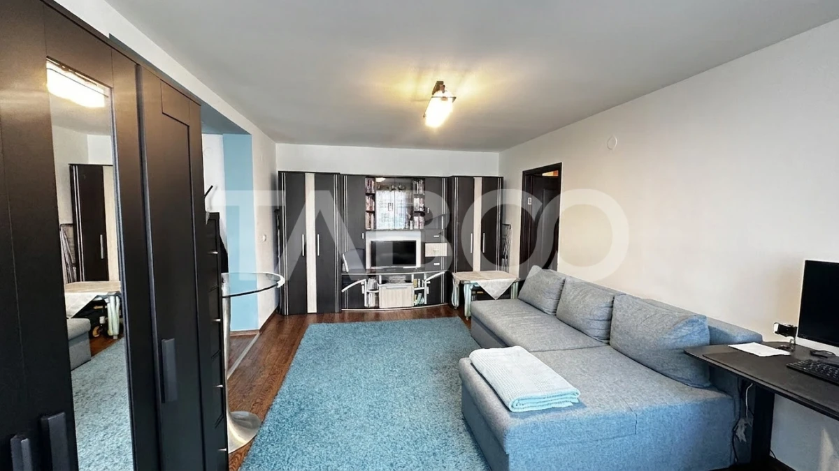 Apartament mobilat utilat 2 camere 2 locuri de parcare Calea Cisnadiei - 2