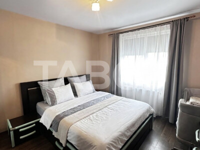 Apartament mobilat utilat 2 camere 2 locuri de parcare Calea Cisnadiei