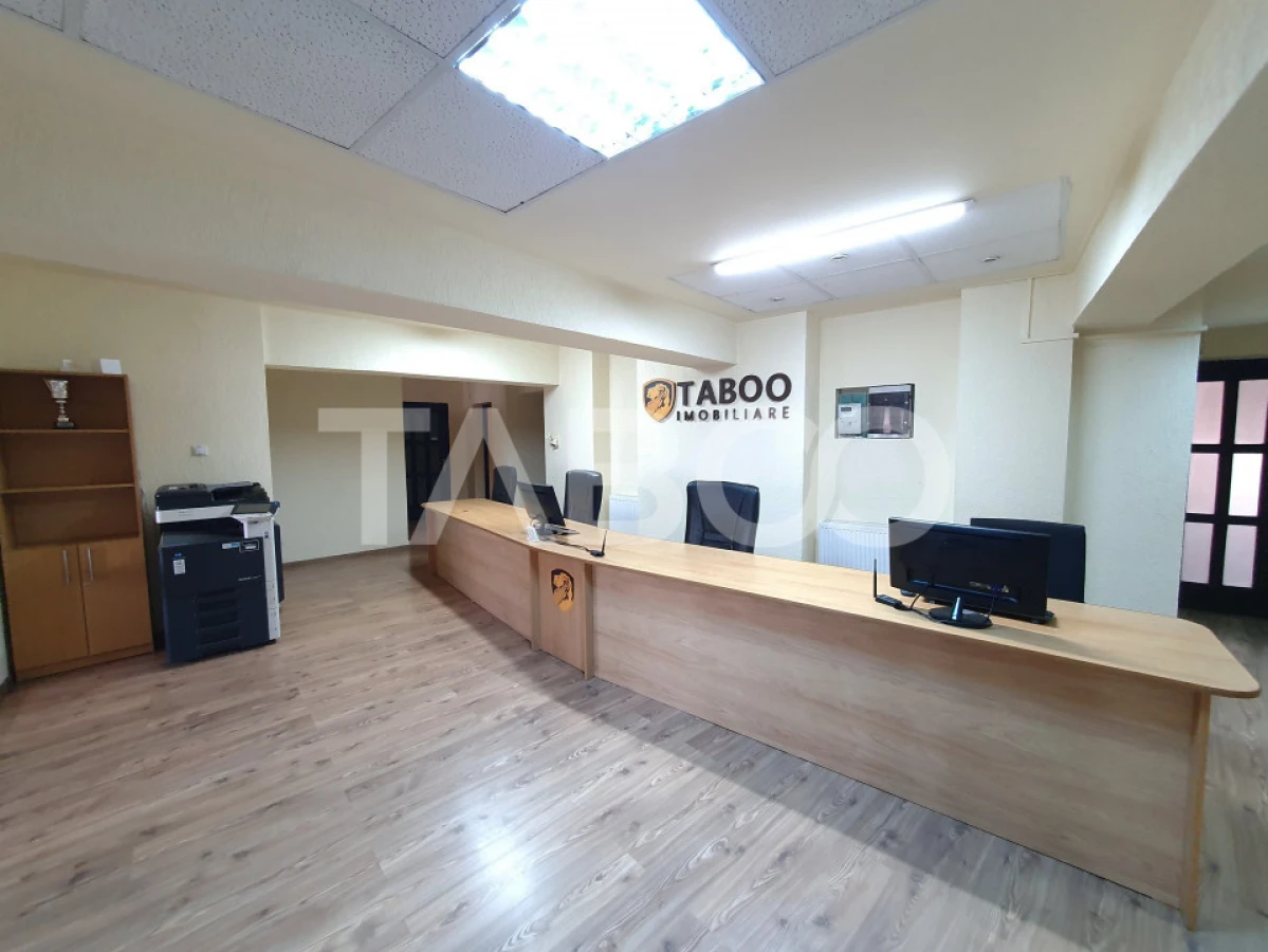 Spatiu comercial pretabil si pentru birouri 268 mpu decomandat Sibiu - 3