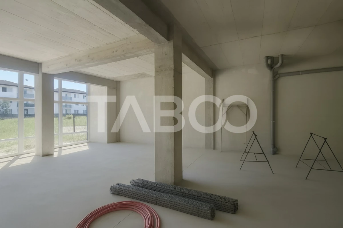 Spatiu comercial de vanzare 116 mp vad excelent Selimbar Sibiu - 5