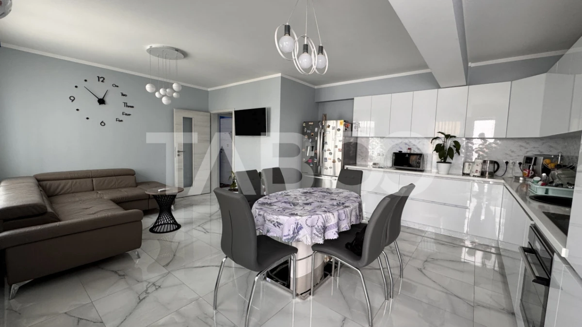 Apartament cu 3 camere de vanzare 80mp mobilat utilat terasa Turnisor - 2