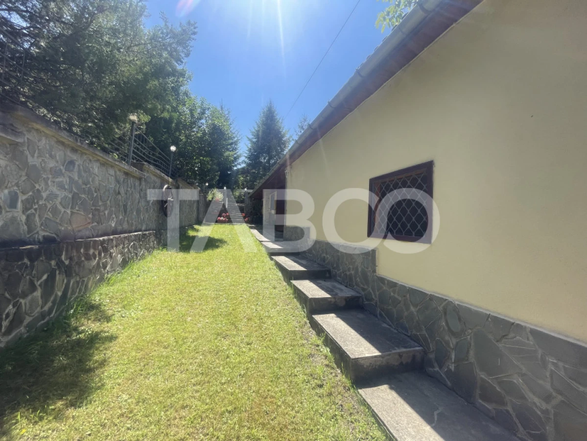 Casa individuala zona de munte cu 6 camere si teren 1030 mp Vale Sibiu - 4