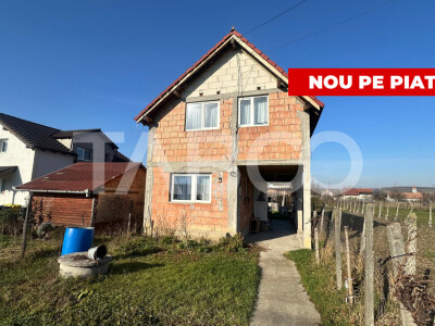 Casa individuala cu curte de 550 mp 4 camere 2 bai Cristian Sibiu
