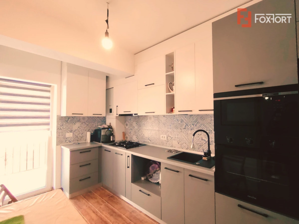 Apartament cu o camera, 37 mp, bucatarie inchisa, et 2 in Giroc - V10051 - 5