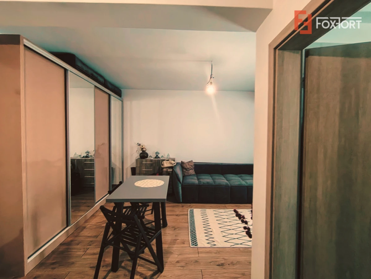 Apartament cu o camera, 37 mp, bucatarie inchisa, et 2 in Giroc - V10051 - 3