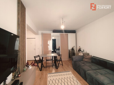 Apartament cu o camera, 37 mp, bucatarie inchisa, et 2 in Giroc - V10051