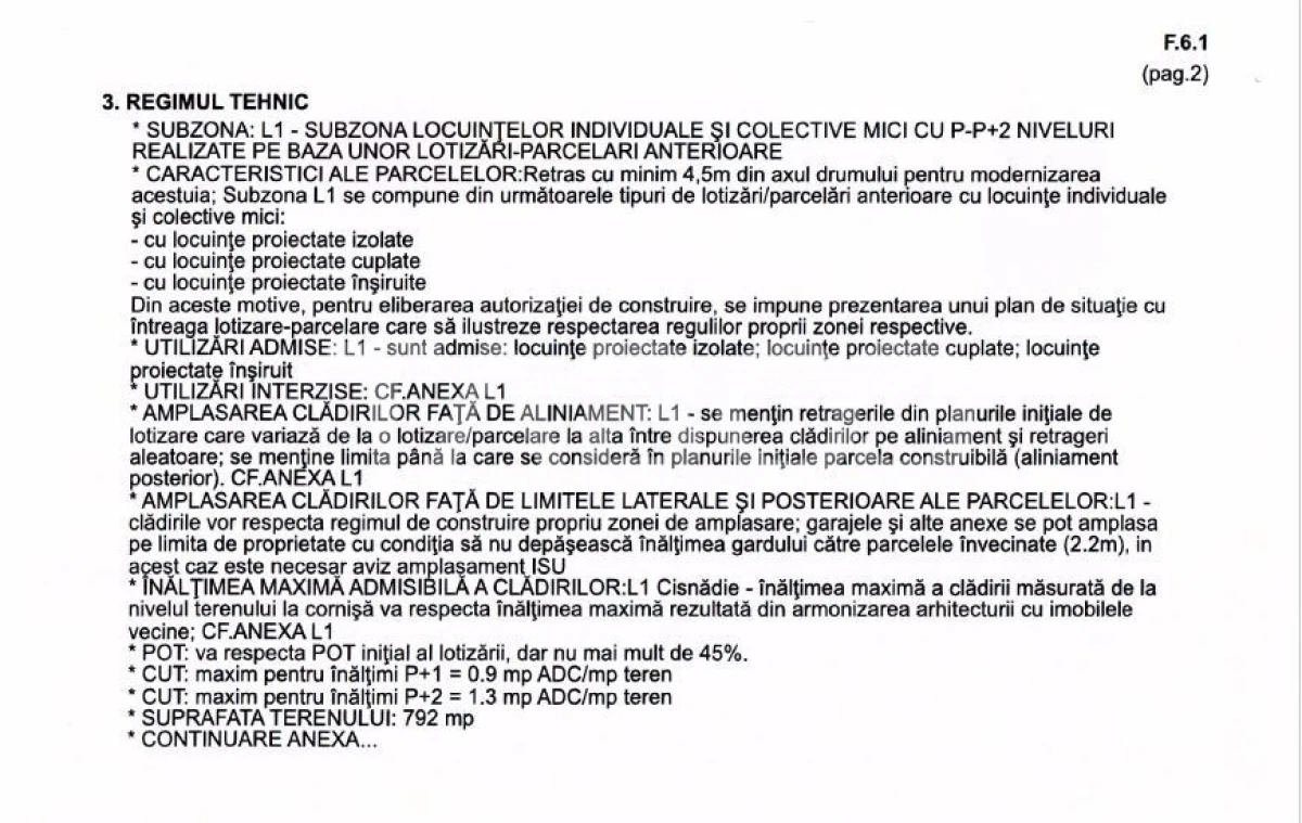 Teren intravilan 791 mp utilitati langa parcela front 13 m Cisnadie - 6