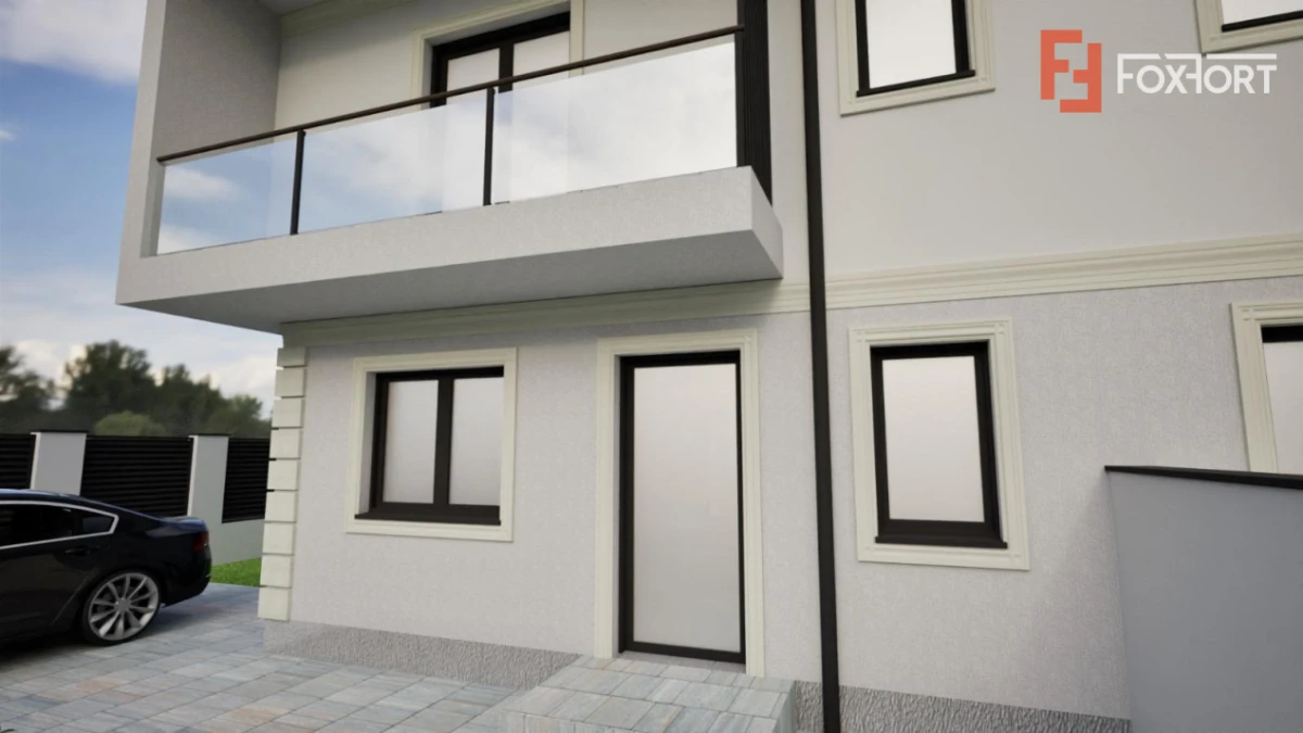 Duplex cu 3 camere de 105 mp utili, 2 fronturi - zona Mosnita Noua - 9