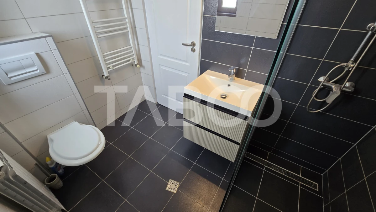 Apartament de inchiriat 50mp 2 camere decomandate zona Piata Cibin - 10