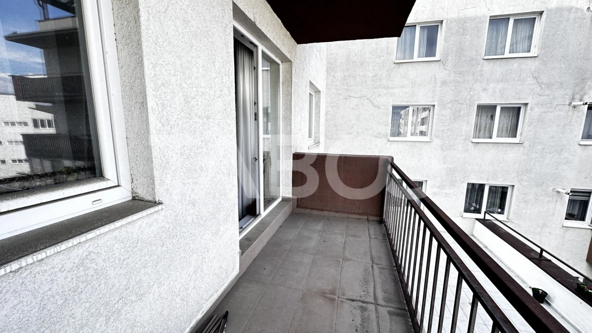 Apartament 2 camere mobilat utilat langa Euroil in Calea Cisnadiei - 8