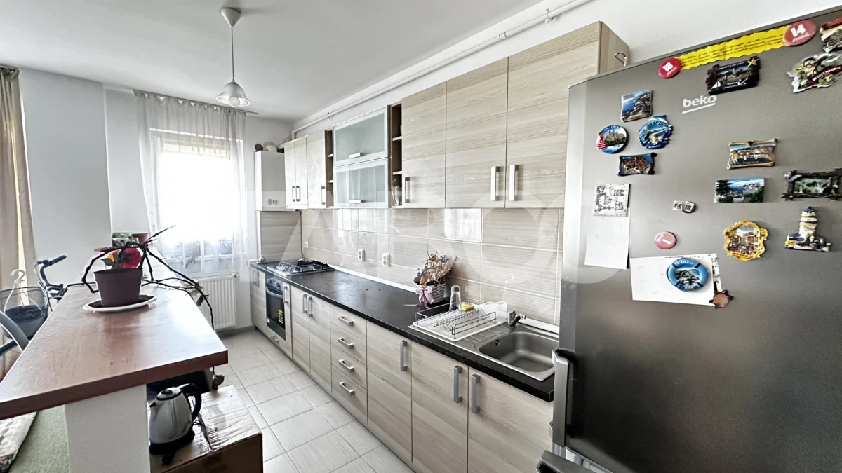Apartament 2 camere mobilat utilat langa Euroil in Calea Cisnadiei - 2