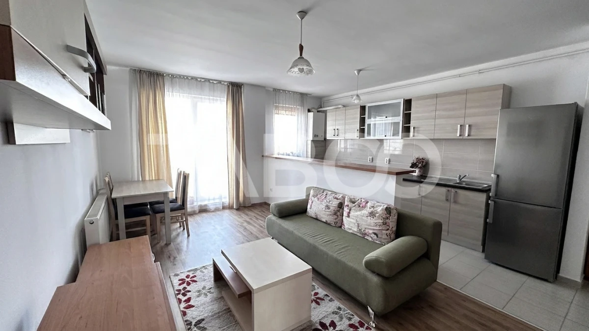 Apartament 2 camere mobilat utilat langa Euroil in Calea Cisnadiei - 1