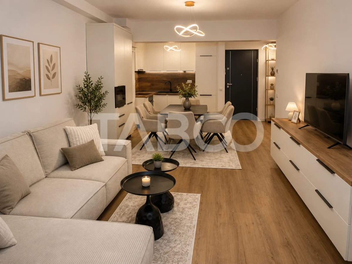 Apartament de inchiriat - Evolution Sibiu 2 camere balcon parcare - 4