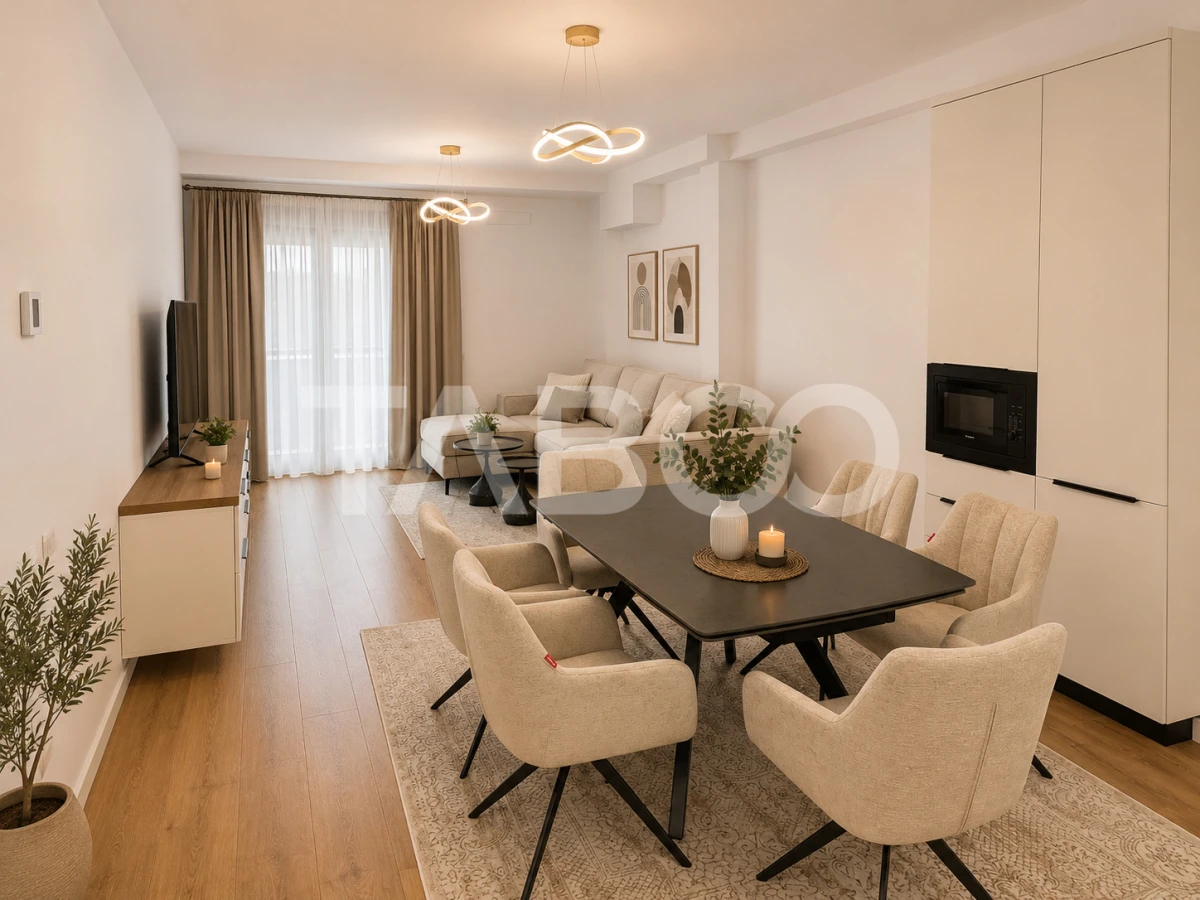 Apartament de inchiriat - Evolution Sibiu 2 camere balcon parcare - 2