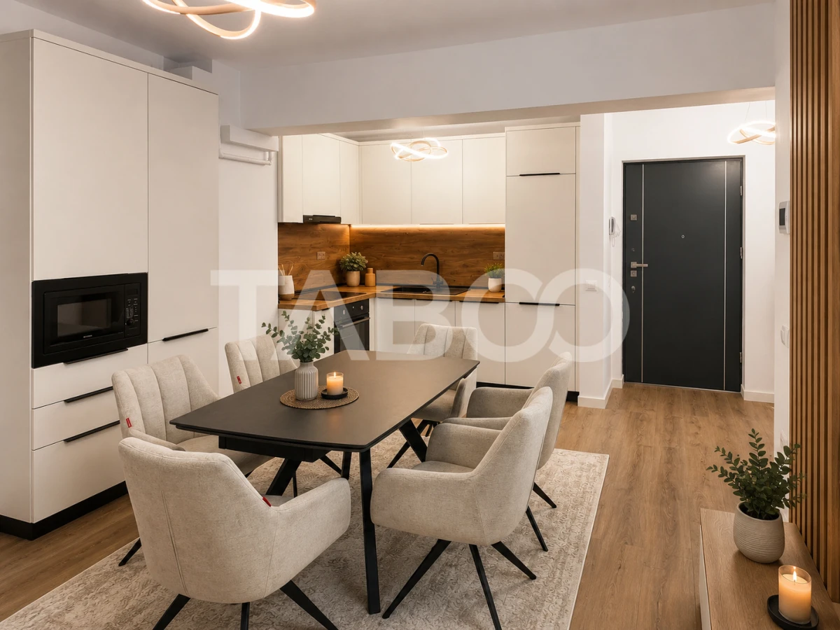 Apartament de inchiriat - Evolution Sibiu 2 camere balcon parcare - 1