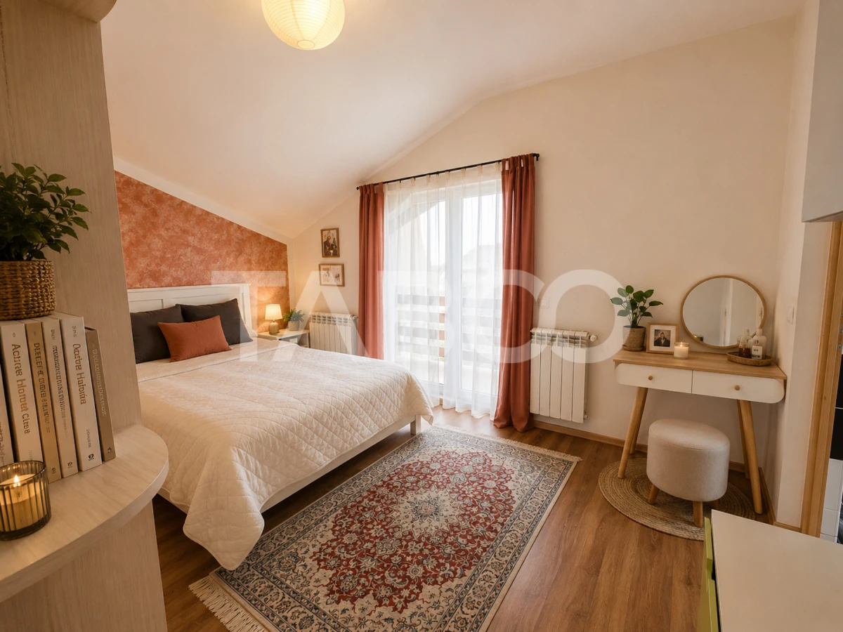 Casa individuala de vanzare - Sura Mica- 4 camere si 490 mp teren - 9