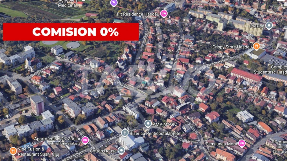 Teren de vanzare pretabil duplex 0% comision in cartierul Zorilor - 1