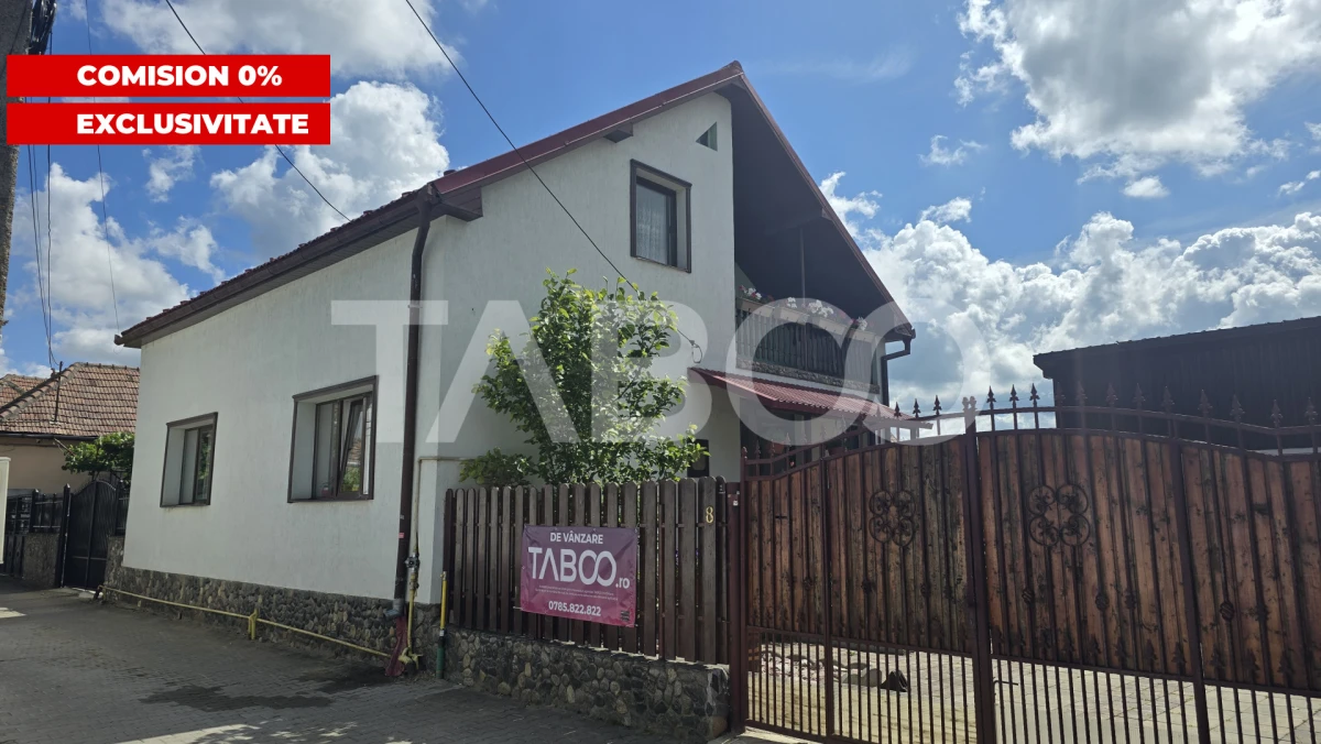 EXCLUSIVITATE Casa individuala de vanzare in Selimbar strada Bujorului - 1