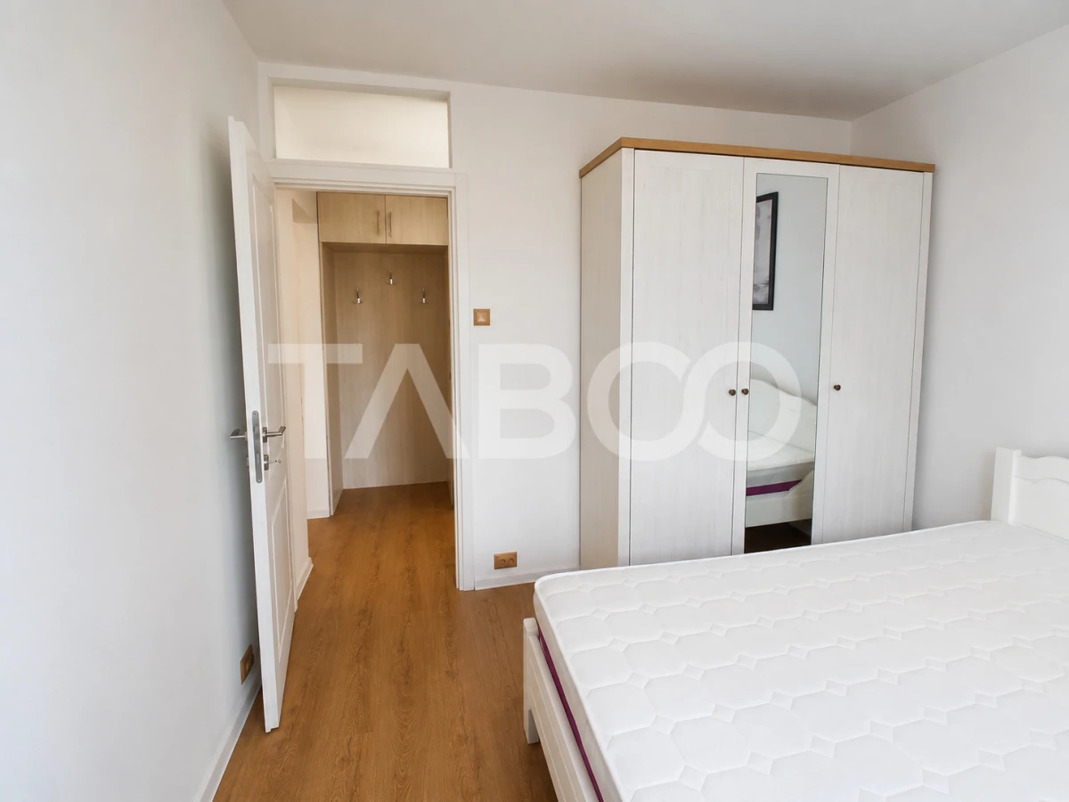 Apartament modern de inchiriat 3 camere balcon Cisnadie etajul 2 - 5
