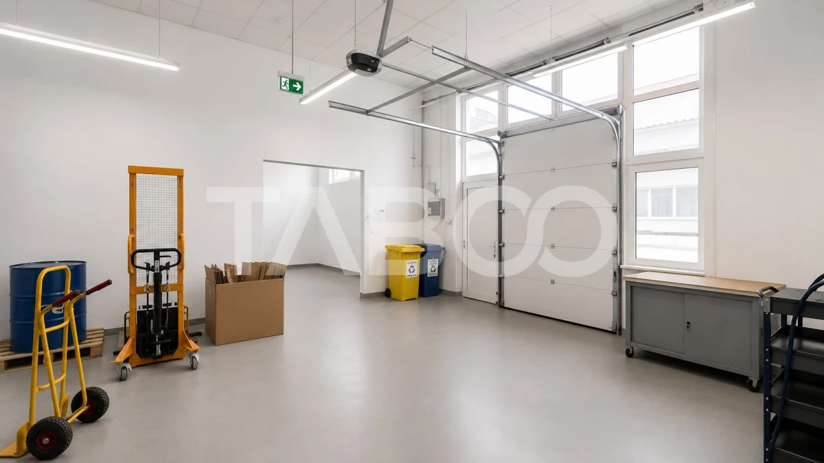 Spatiu comercial de inchiriat renovat cu 2 camere 120mp Sibiu - 3