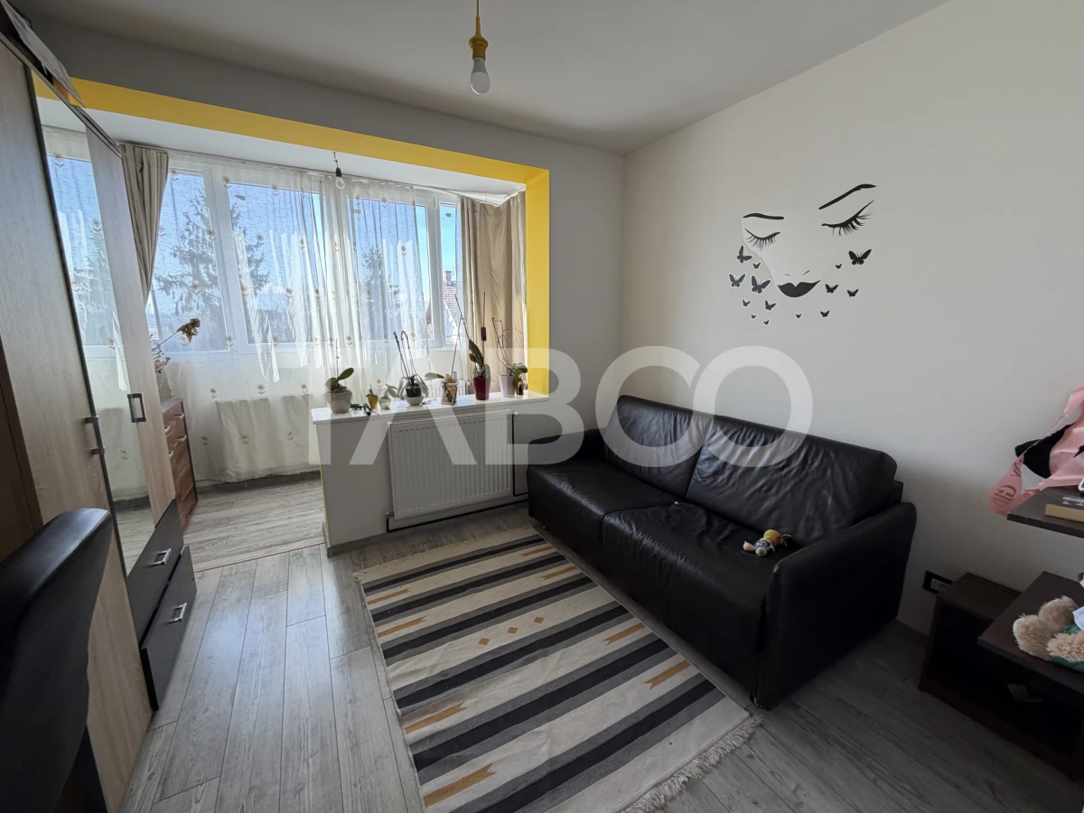 Apartament 3 camere complet mobilat utilat boxa la subsol 47 mpu lift - 3