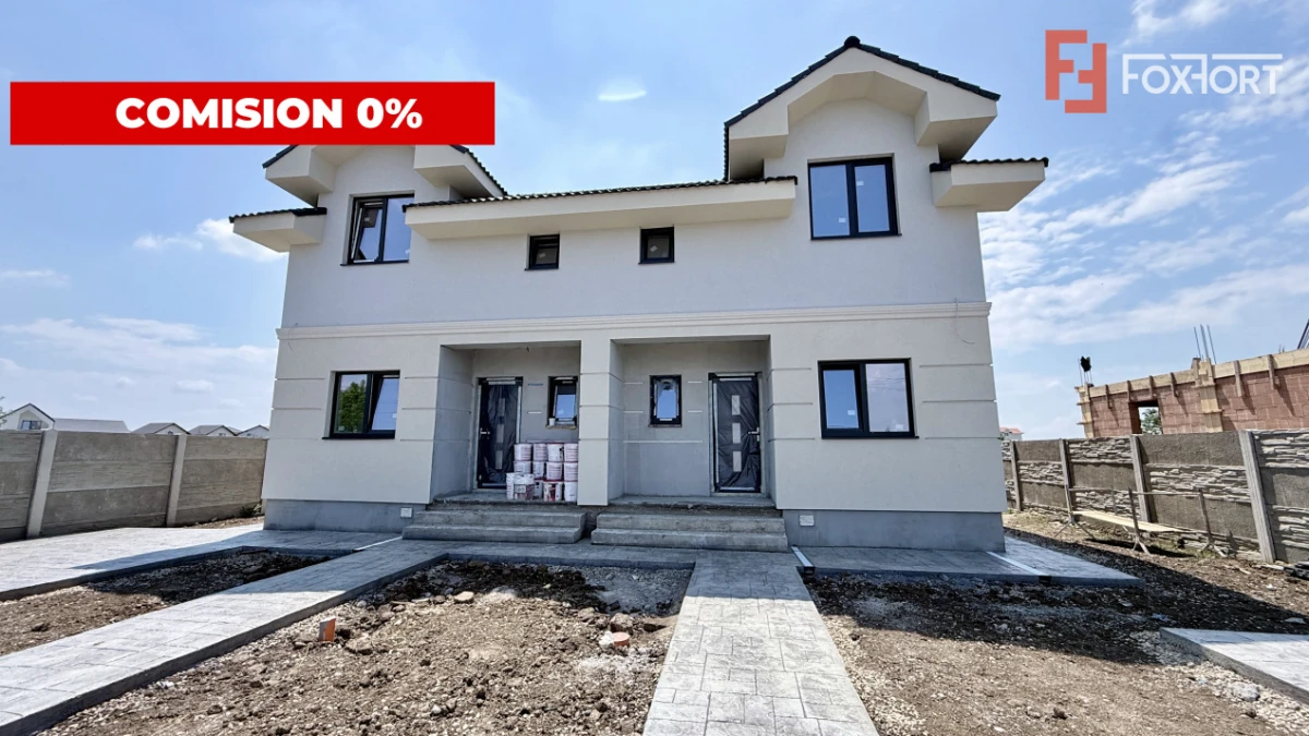 COMISION 0% Duplex cu 4 camere, toate utilitatile - Mosnita Noua - 1