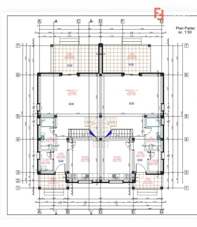 Duplex de vanzare, 4 camere - aproape de LIDL drumul Boilor - 2