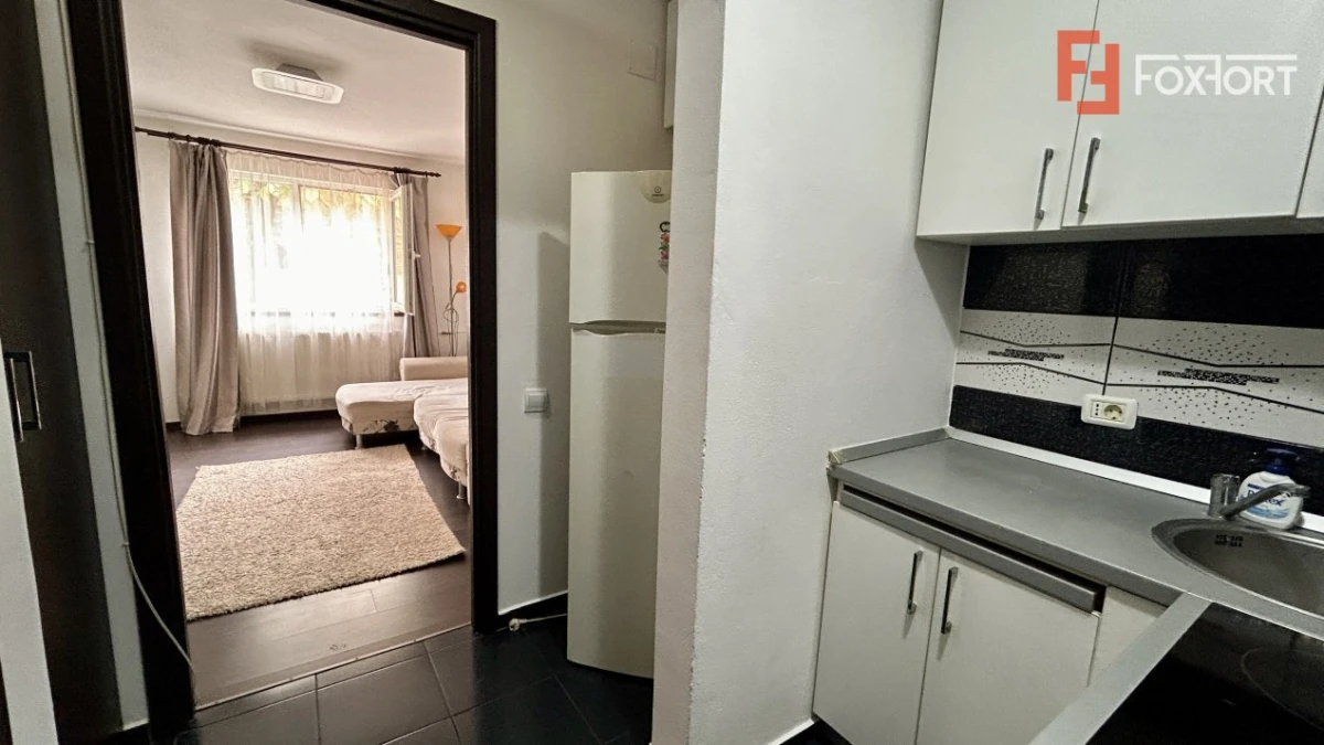 Garsoniera de inchiriat, 26 mp, zona Buziasului - 4