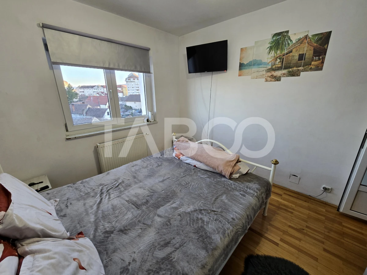 Apartament decomandat de vanzare 3 camere 2 bai pivnita Turnisor Sibiu - 8