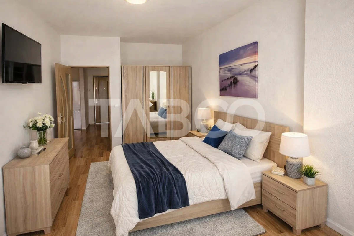 Apartament 2 camere decomandate vanzare balcon parcare Doamna Stanca - 1